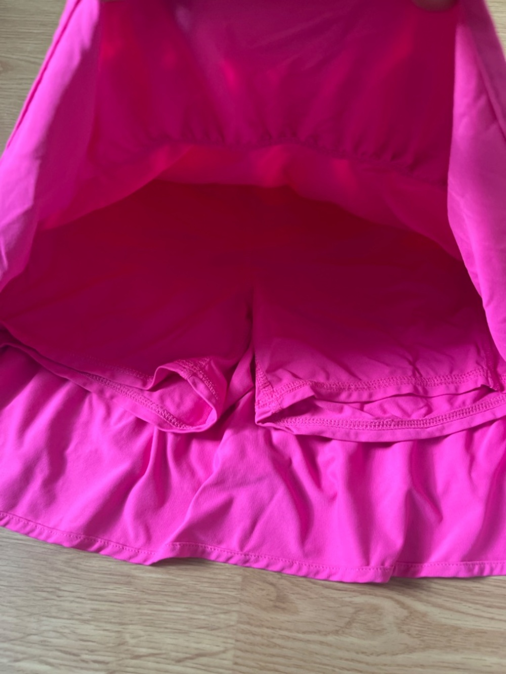 Lilly Pulitzer luxletic Fern Ruffle Skort in Pink Grenadine Size Small - Picture 5 of 10